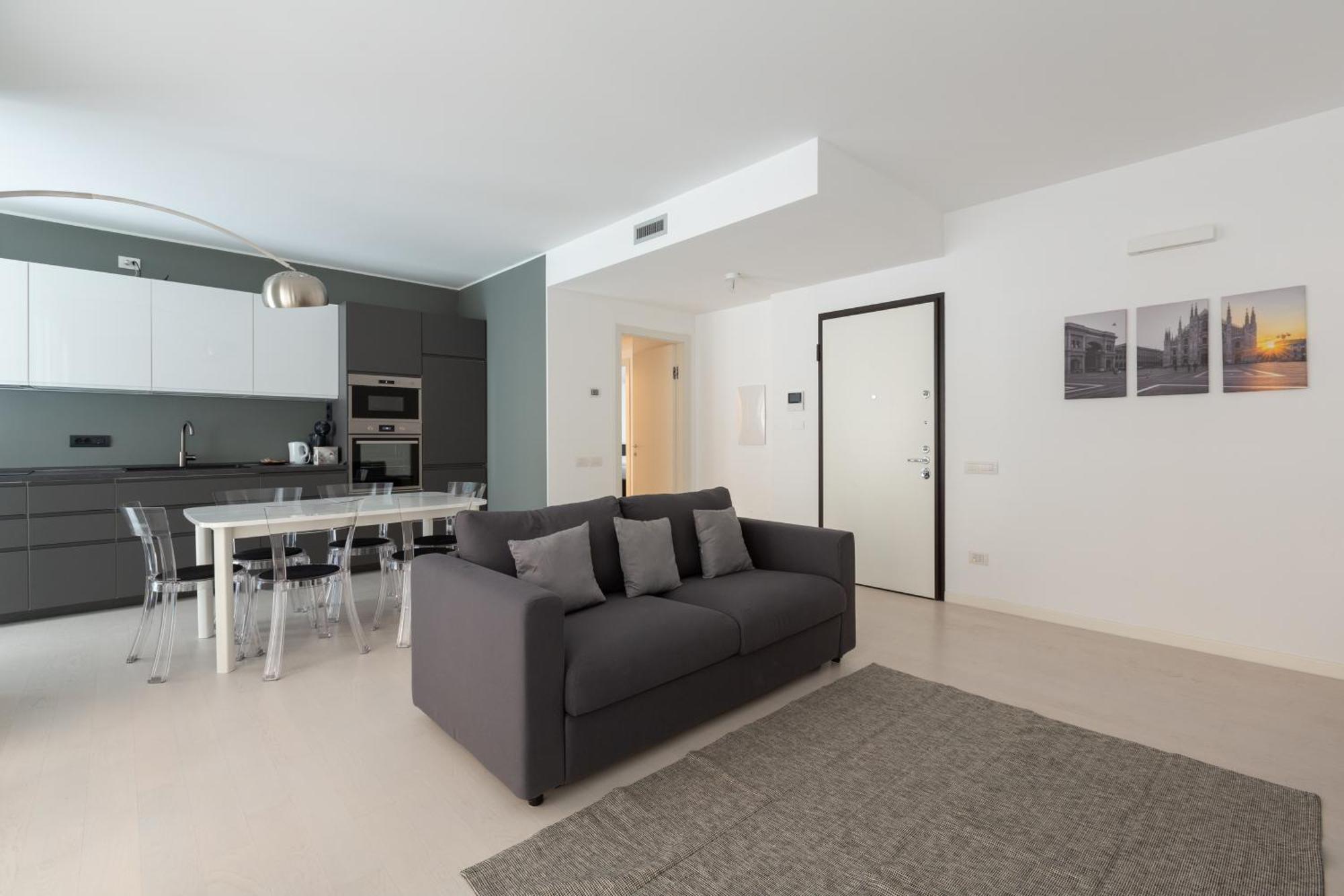 Porta Nuova Bright And Roomy Flat Milano Eksteriør billede
